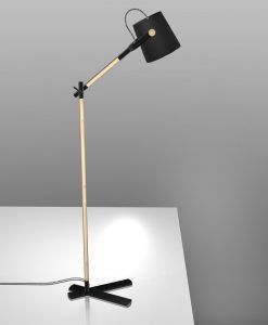 Pie de salón negro NORDICA