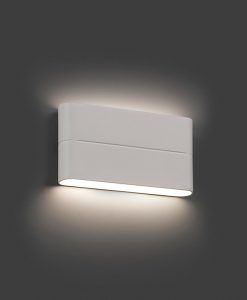 Aplique de pared LED blanco ADAY ambiente