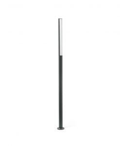 Lámpara farola LED BERET gris