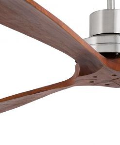 Ventilador de techo níquel LANTAU-G detalle