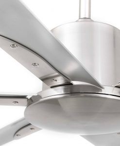 Ventilador de techo gris ANDROS detalle