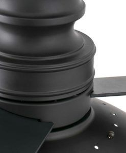 Ventilador de techo marrón WINCH detalle