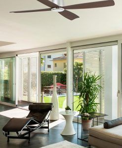 Ventilador de techo níquel MOLOKAI ambiente