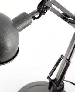 Lámpara flexo gris BAOBAB detalle
