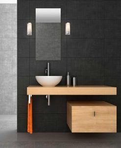 Aplique de baño 1 luz DOKA cromo ambiente