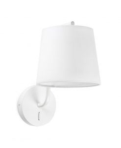 Lámpara de pared blanca BERNI