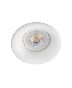 Foco empotrable redondo NEÓN blanco detalle
