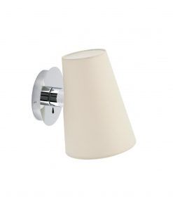Aplique de pared LUPE cromo detalle