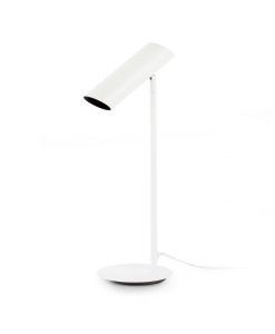 Lámpara de mesa blanca LINK