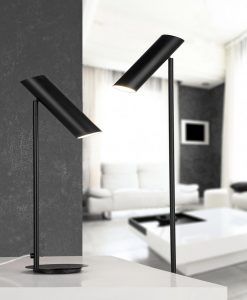 Lámpara de mesa negra LINK ambiente