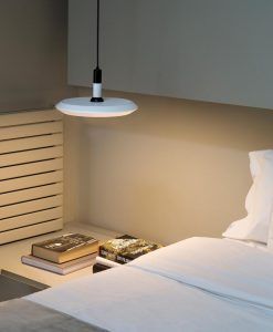 Lámpara de techo LED blanca PLANET ambiente