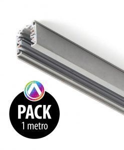 Carril gris para proyector 1m - Pack