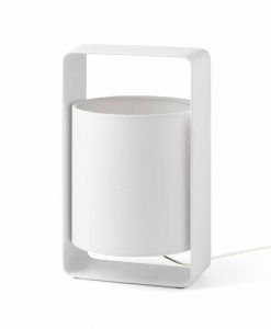 Lámpara de mesa blanca pequeña LULA