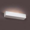 Lámpara de pared yeso EACO-2 blanco