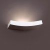 Lámpara de pared yeso EACO-3 blanco