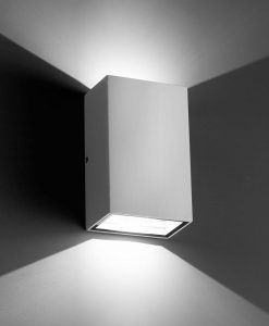 Aplique blanco LING LED detalle