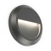 Aplique circular GRANT gris oscuro