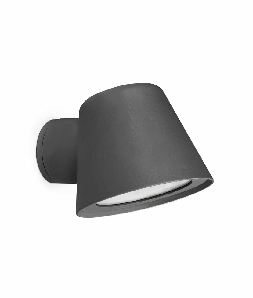 Aplique de pared gris GINA