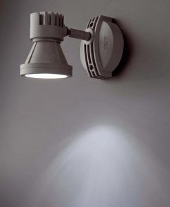 Aplique exterior gris MINIPROJECT detalle