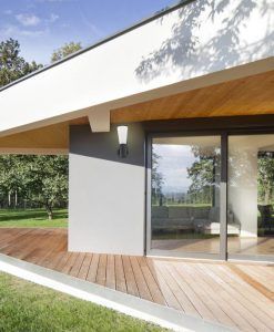 Aplique exterior LED SAGA ambiente