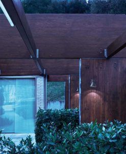 Aplique gris oscuro exterior PROJECT ambiente