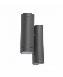 Aplique gris oscuro exterior STEPS