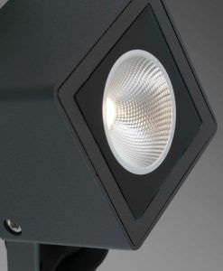 Estaca negra LED SOBEK detalle