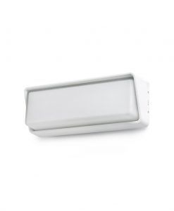 Lámpara aplique blanco HALF LED
