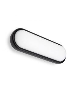 Aplique gris oscuro exterior TONE LED