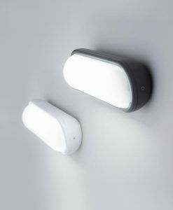 Aplique gris oscuro exterior TONE LED modelos