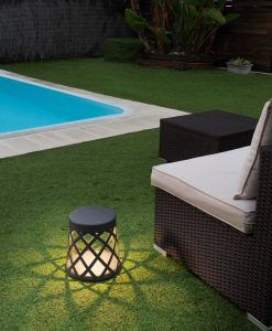 Baliza gris oscura SHADOW LED ambiente