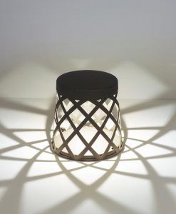 Baliza gris oscura SHADOW LED efecto de luz