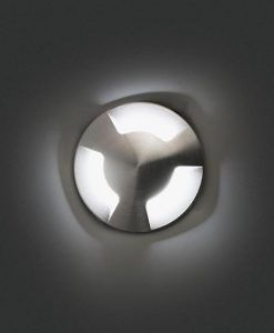 Empotrable de diseño níquel KANE-3 LED detalle