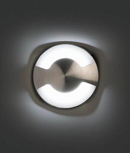 Empotrable moderno níquel KANE-2 LED detalle