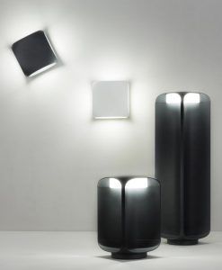 Lámpara baliza gris oscura LED BU-OH modelos