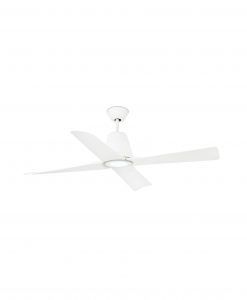Ventilador blanco TYPHOON con motor DC detalle