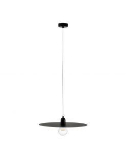 Lámpara colgante minimalista negra PLAT