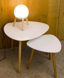 Lámpara de diseño blanca MINE ambiente