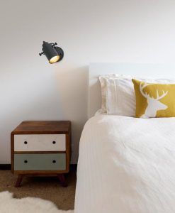Lámpara foco estilo industrial LIST ambiente