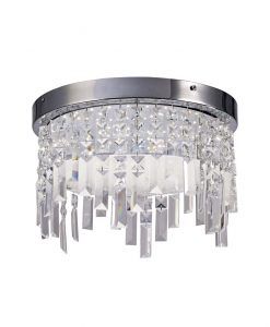 Plafón cristal circular KAWAI LED - La Casa de la Lámpara