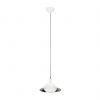 Colgante blanco y níquel SIDE LED G9