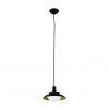Lámpara negra y oro SIDE LED