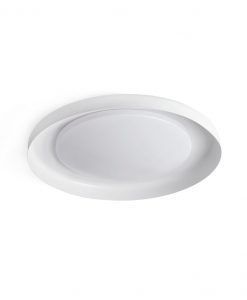 Plafón blanco DOLME LED detalle 2
