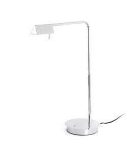 Lámpara de mesa regulable cromo ACADEMY LED