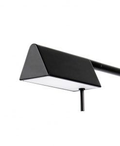 Lámpara flexo negra ACADEMY LED detalle