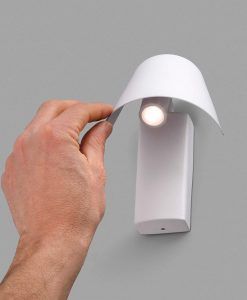 Luminaria aplique diseño blanca LE PETIT LED detalle