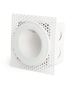Empotrable circular blanco GALO LED detalle