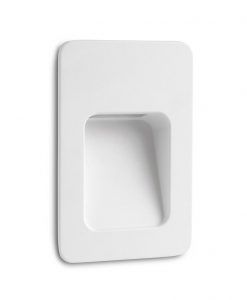 Empotrable de pared blanco NASE-2 LED
