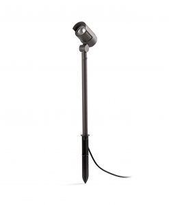 Estaca foco proyector gris oscuro FOC-52 LED detalle