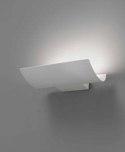 Lámpara aplique blanca exterior KALA LED detalle